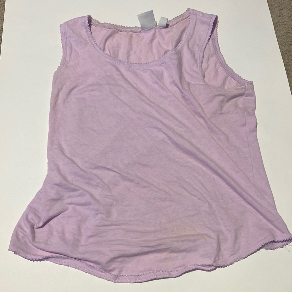 Pink/purple tank top from Croft & barrow